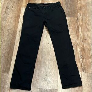 Men’s rainforest RFT five pocket zip fly cotton blend jeans black size 32 X 32